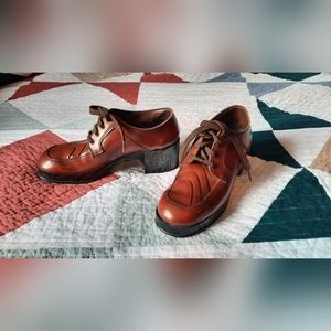 Vintage 1970s platform shoes